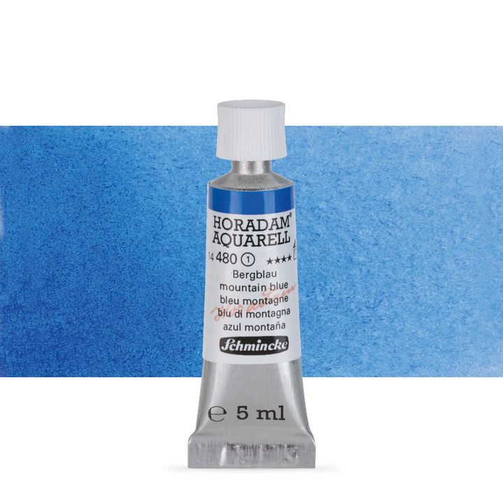 Akvarel boje u tubi Schmincke Horadam 5 ml – 480 Mountain plava