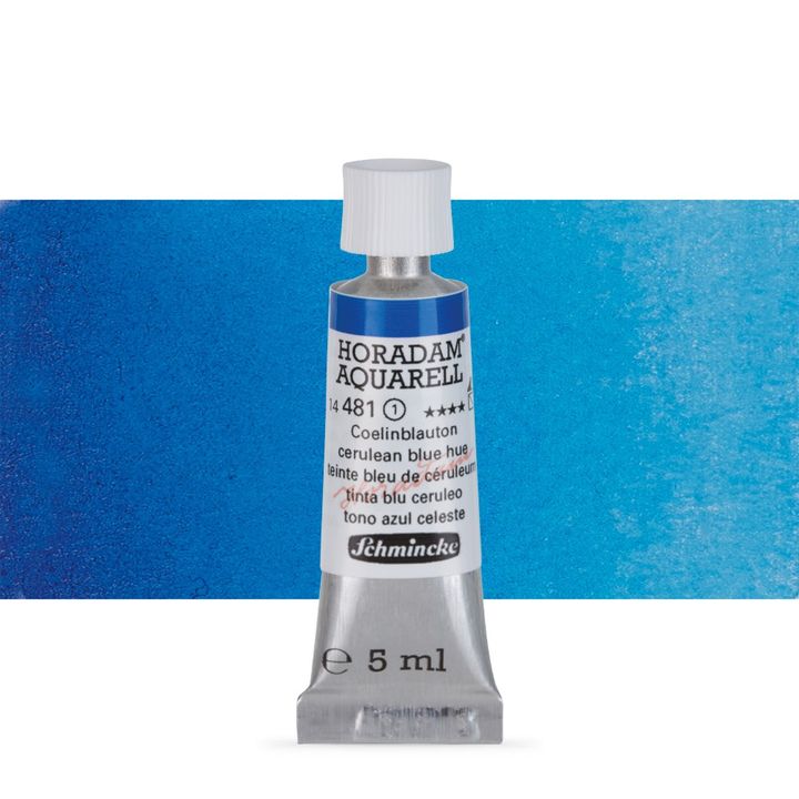 Akvarel boje u tubi Schmincke Horadam 5 ml – 481 Cerulean plava nijansa