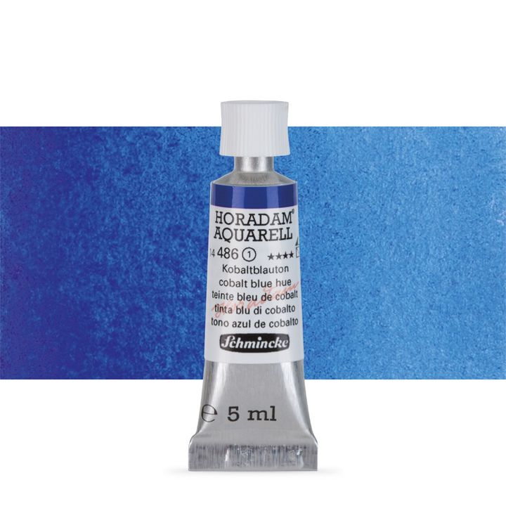 Akvarel boje u tubi Schmincke Horadam 5 ml – 486 Cobalt plava nijansa