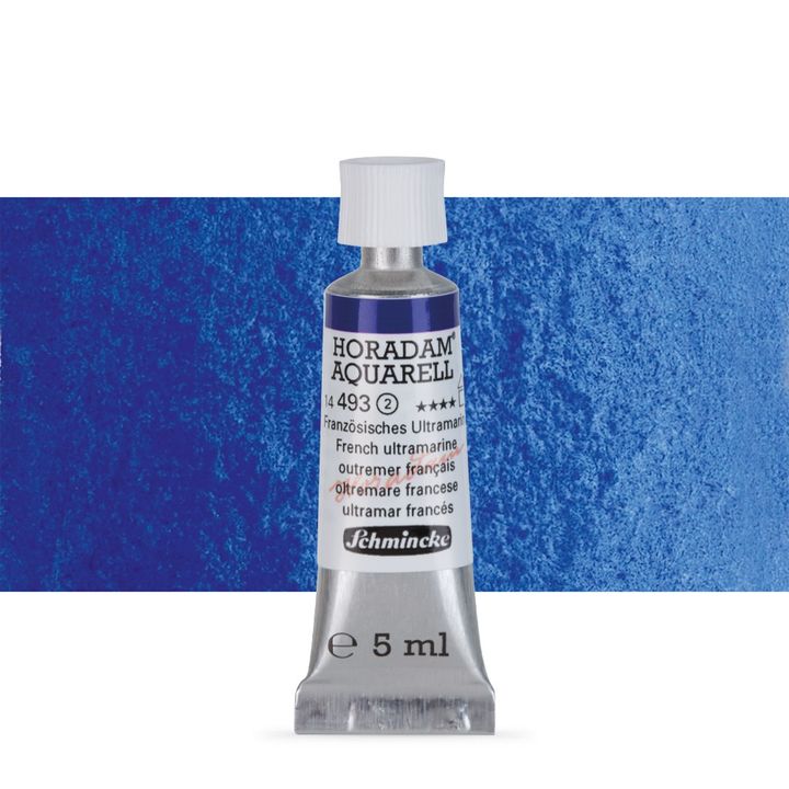 Akvarel boje u tubi Schmincke Horadam 5 ml – 493 French Ultramarine