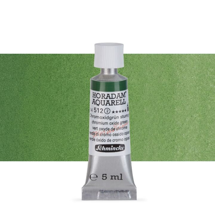 Akvarel boje u tubi Schmincke Horadam 5 ml – 512 Chromium Oxide zelena