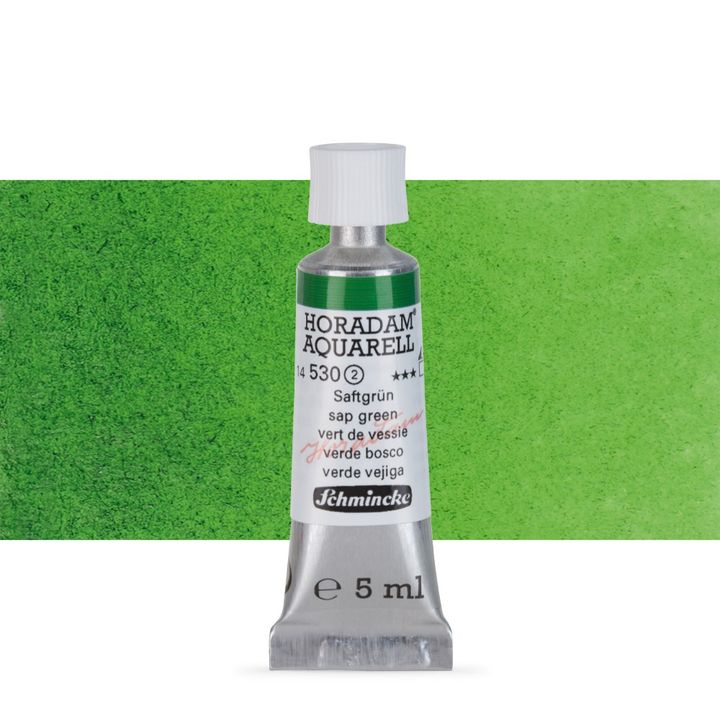 Akvarel boje u tubi Schmincke Horadam 5 ml – 530 Sap zelena
