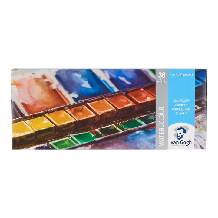 Akvarel boje u Van Gogh metalnoj kutiji - izaberi set — slika 4