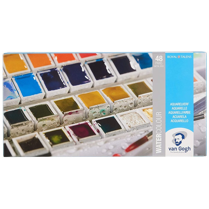 Akvarel boje u Van Gogh metalnoj kutiji - izaberi set — slika 5