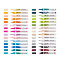 Krupni kadar vrhova Ecoline Brush Pen flomastera različitih boja.