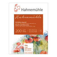 Hahnemühle Rough akvarel papir dimenzija 8x10,5 cm za slikarske tehnike vodenim bojama.