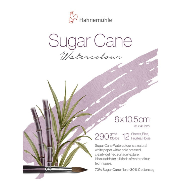 Hahnemühle Sugar Cane akvarel papir dimenzija 8x10,5 cm za umjetničko slikanje vodenim bojama.