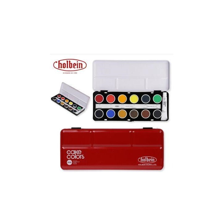 Akvarele Cake Colors Transparent - Holbein - razni setovi — slika 1