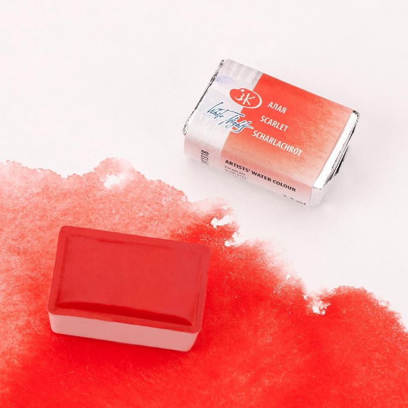 Akvarele White Nights 10 ml  - izaberite nijansu - Grimizna