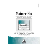 Akvarelna boja Maimeri Blu – poluposudica 1,5 ml – Kobalt plavo-zelena