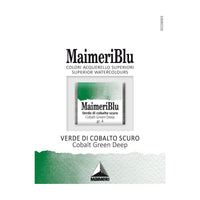 Akvarelna boja Maimeri Blu – poluposudica 1,5 ml – Kobalt zelena tamna