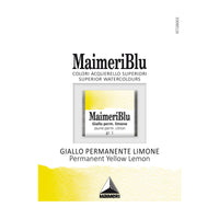 Akvarelna boja Maimeri Blu – poluposudica 1,5 ml – Permanent limun žuta