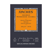 Akvarelni blok ARCHES Aquarelle gruba struktura prirodno bijela 300 g/m² – 12 listova