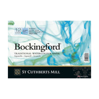 Akvarelni blok CANSON St Cuthberts Bockingford 300 g/m² 12 listova spirala 18 – 41 cm