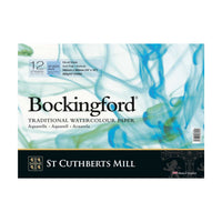 Akvarelni blok CANSON St Cuthberts Bockingford 300 g/m² 12 listova spirala 18 – 41 cm