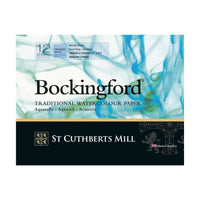 Akvarelni blok CANSON St Cuthberts Bockingford CP bijeli 300 g/m² - 12 listova