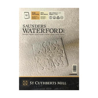 Akvarelni blok CANSON St Cuthberts Saunders Rough 300 g/m² bijeli 23 x 31 cm - 12 listova