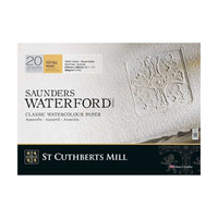 Akvarelni blok CANSON St Cuthberts Saunders Waterford Rough 300 g/m² 26 × 51 cm – 20 listova