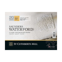 Akvarelni blok CANSON St Cuthberts Saunders Waterford Rough 300 g/m² 26 × 51 cm – 20 listova