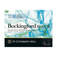 Akvarelni blok St Cuthberts Mill Bockingford CP bijeli 300 g/m² 31 – 41 cm - 12 listova