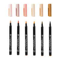 Akvarelni flomasteri s četkicom SAKURA Koi Coloring Brush Manga / set 3 – 6 kom