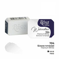 Akvarelne boje Rosa Gallery posuda 2,5 ml – 704 titan bijela