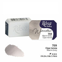 Akvarelne boje Rosa Gallery posuda 2,5 ml – 759 topla siva