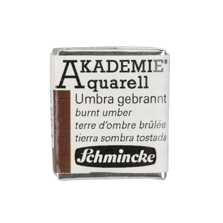 Akvarel boje Schmincke AKADEMIE half pan – 664 umbra pečena