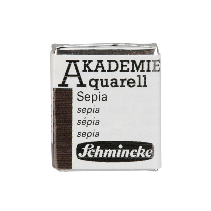 Akvarel boje Schmincke AKADEMIE half pan – 665 sepija