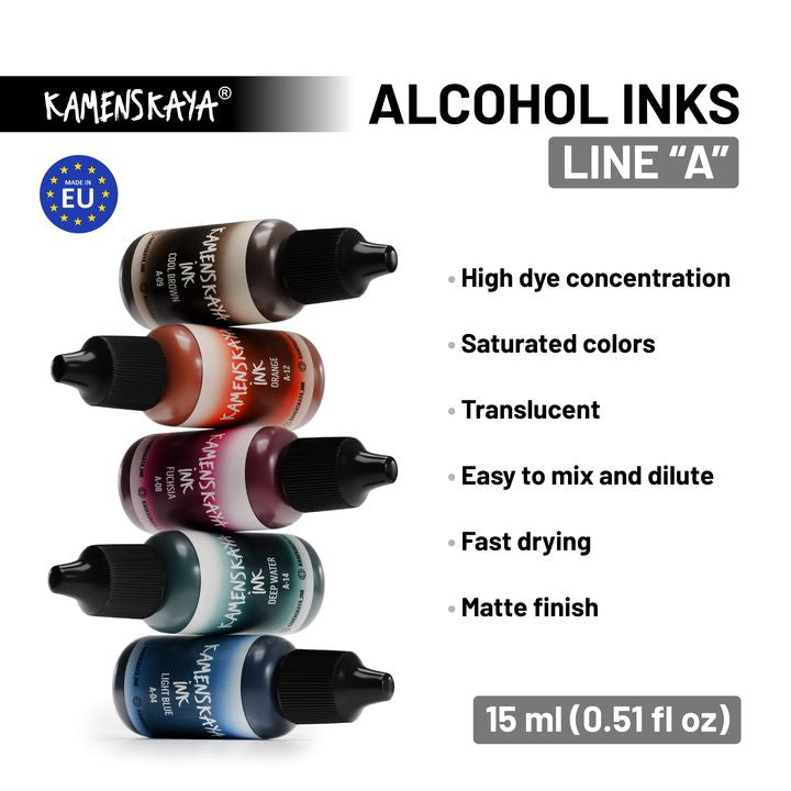 Alkoholna tinta KAMENSKAYA A-LINE 15 ml — slika 36