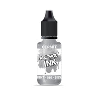 Bočica CERNIT alkoholnog mastila, 20 ml, neophodan pribor za rad sa smolom i papirom.