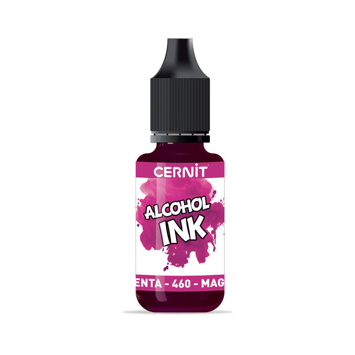 Bočica CERNIT alkoholnog mastila, 20 ml, za stvaranje efekata mramora i apstrakcije.