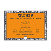 ARCHES akvarelni blok Rough prirodna bijela 300 g/m² 10 – 31 cm - 20 listova