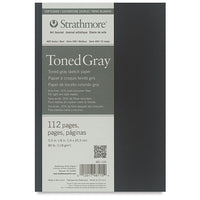 Art Journal Strathmore Tonirani papir Gray meki povez - izaberi dimenzije — slika 2