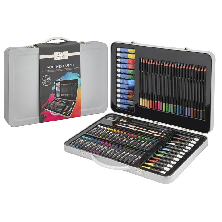Art set u koferu NASSAU 90 kom — slika 1