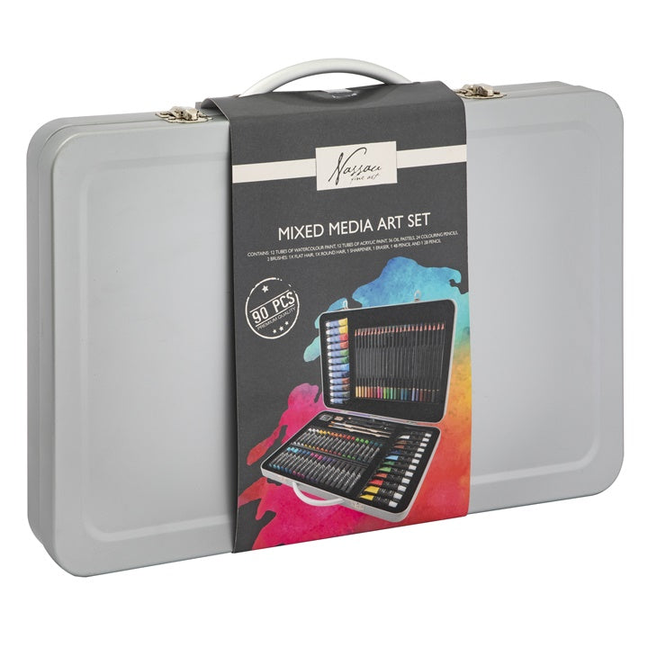 Art set u koferu NASSAU 90 kom — slika 2