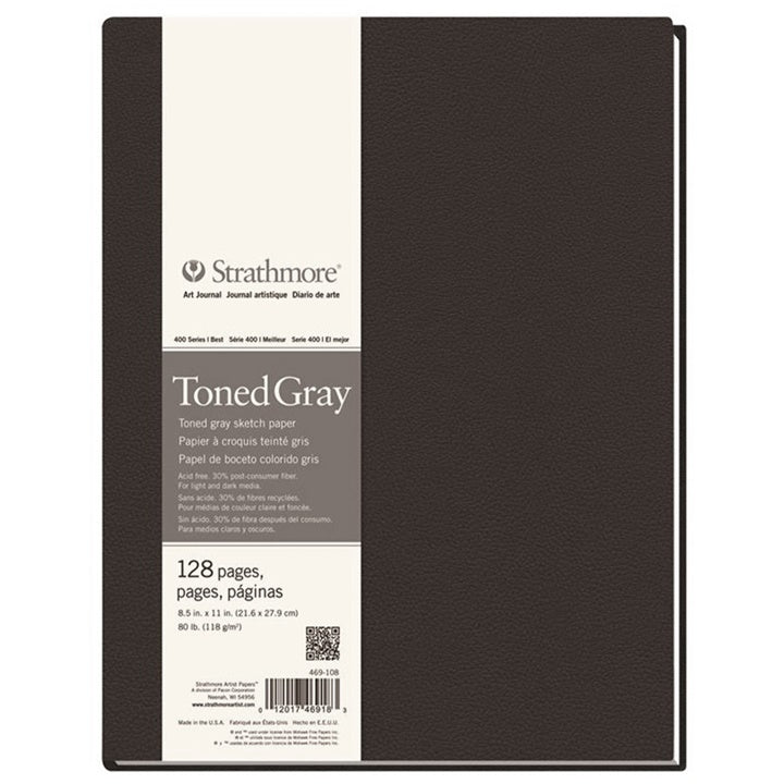 Artbook Strathmore Tonirani papir Gray tvrd povez - izaberi dimenzije — slika 1
