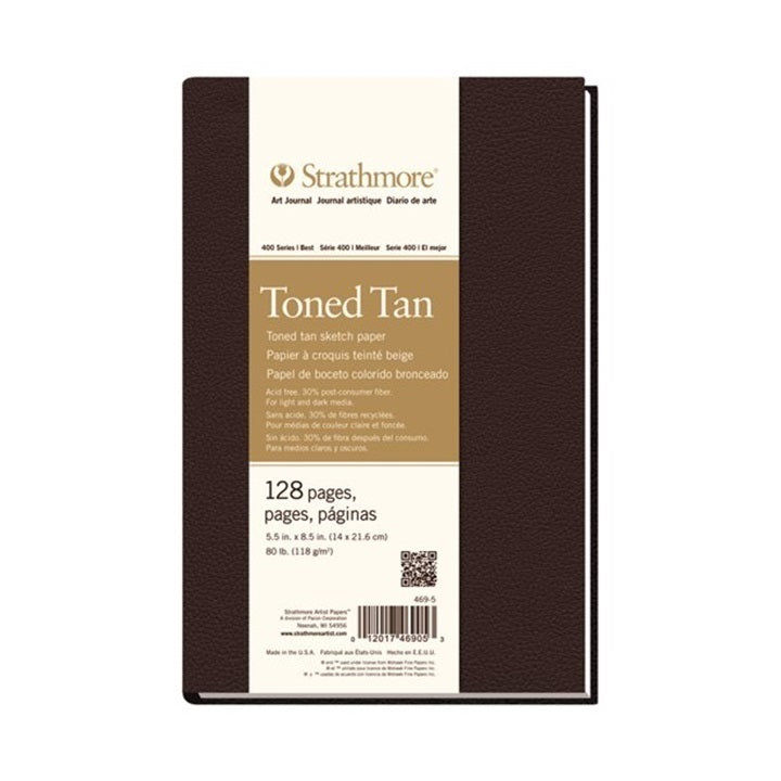 Artbook Strathmore Tonirani papir Tan tvrd povez - izaberi dimenzije — slika 2