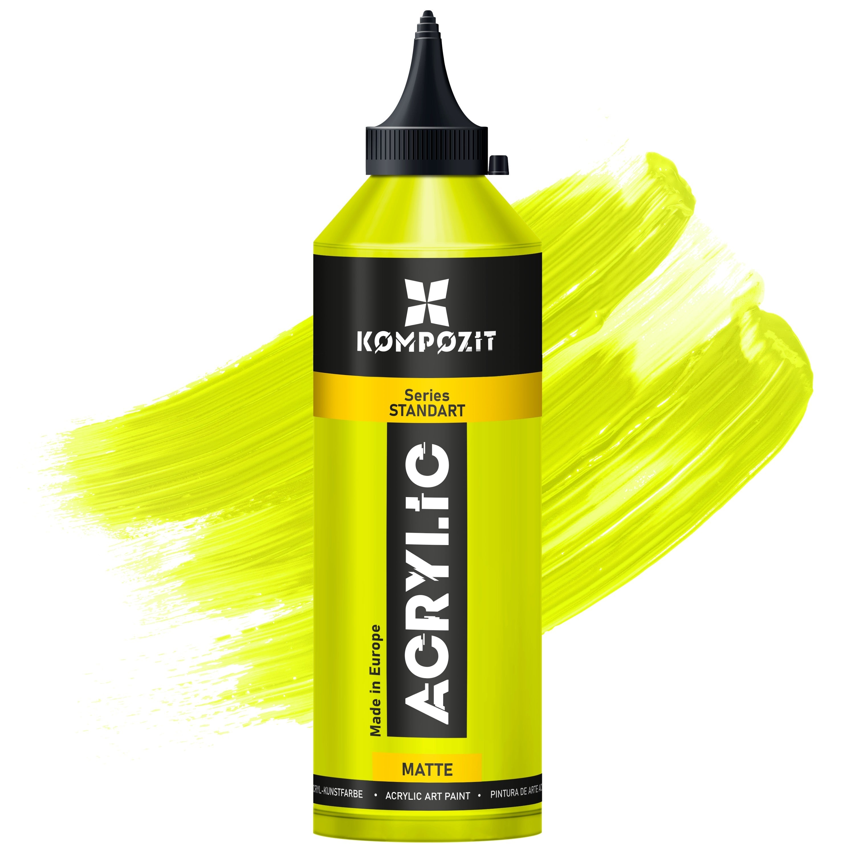 Akrilna boja STANDART Kompozit 500 ml – 111 Fluorescent Lime Green