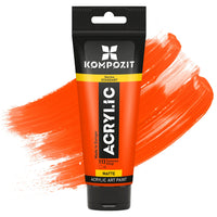 Akrilna boja Kompozit STANDART Fluorescent 75 ml – 113 Fluorescentna narandžasta