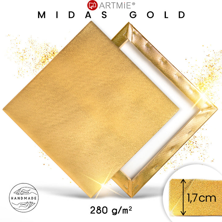 ARTMIE MIDAS zlatno slikarsko platno na okviru — slika 7