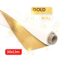 ARTMIE MIDAS zlatno slikarsko platno u roli 30 metara - razne širina — slika 3