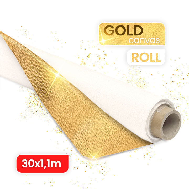ARTMIE MIDAS zlatno slikarsko platno u roli 30 metara - razne širina — slika 9