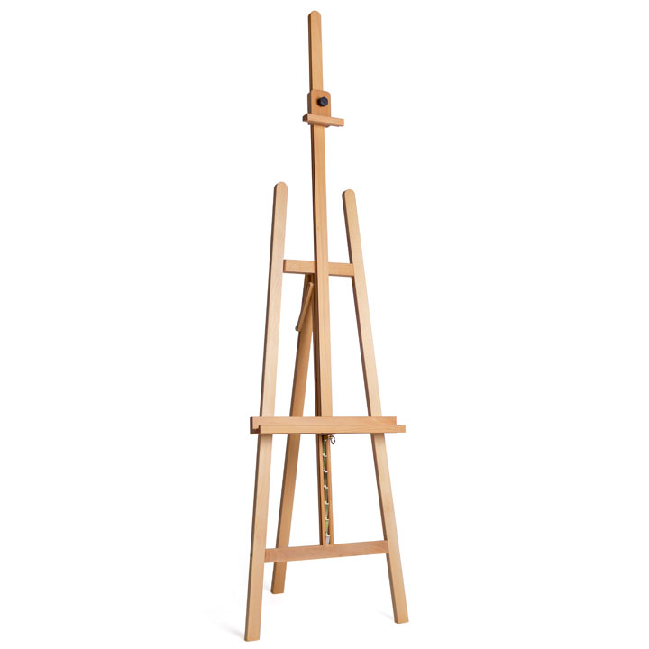 Pogled na Alpha Easel ARTMIE slikarski stalak iz profila