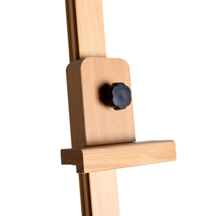 Detaljan prikaz mehanizma za podešavanje visine Alpha Easel ARTMIE stalka