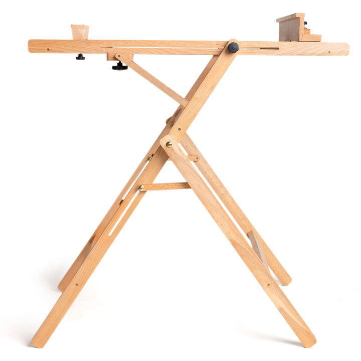 Detaljan prikaz drvene konstrukcije Art Desk Hybrid ARTMIE stalka