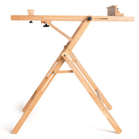 Detaljan prikaz drvene konstrukcije Art Desk Hybrid ARTMIE stalka