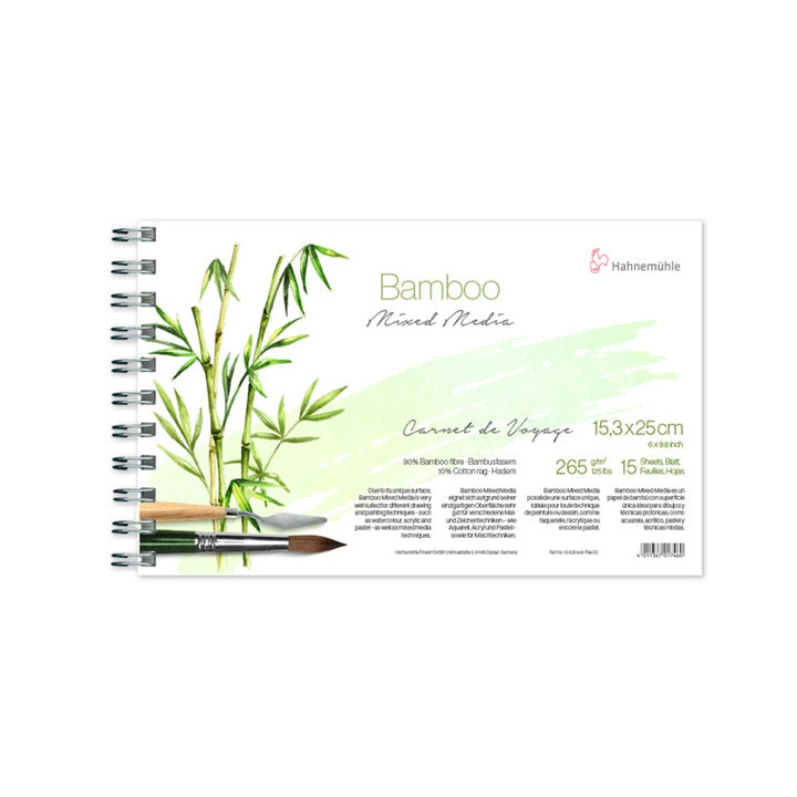 BAMBOO CARNET DE VOYAGE HAHNEMÜHLE mediji — slika 1