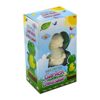 Set za ukrašavanje baštenske dekoracije u obliku dinosaurusa, idealan za kreativno bojenje i hobi projekte.