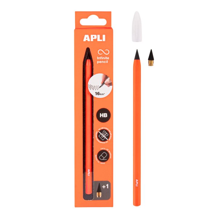 Set APLI HB beskonačnih olovaka u različitim nijansama za kreativno izražavanje.